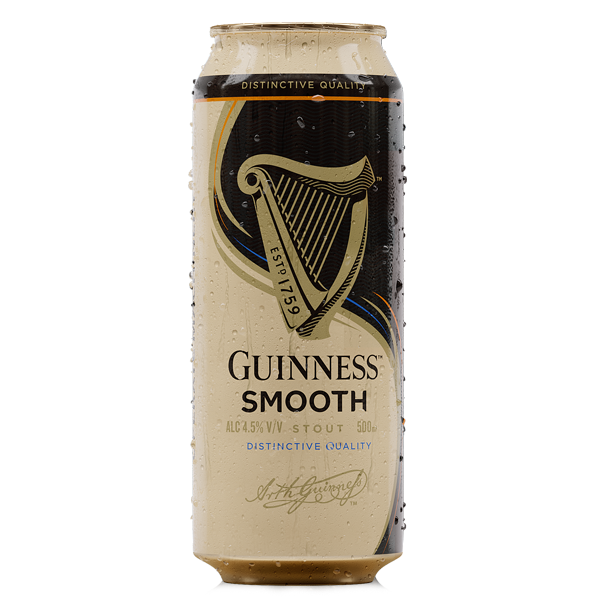 Guinness Smooth Stout 500ml Can x24
