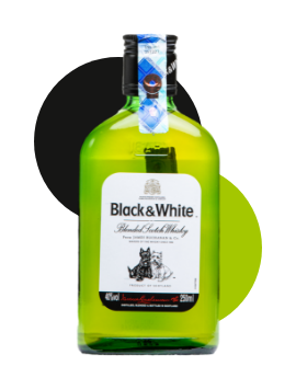 Black & White Blended Scotch Whisky 250ml