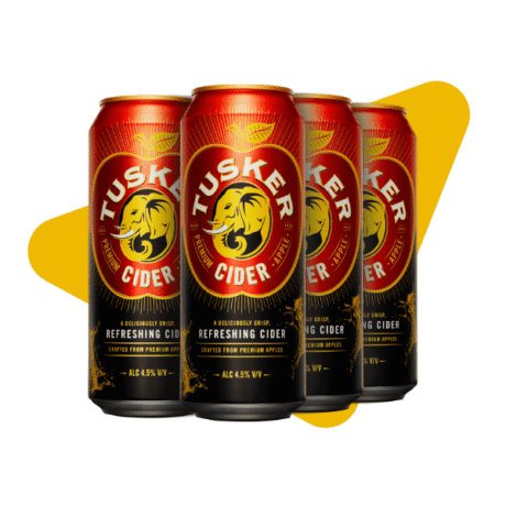 Tusker Cider 500ml Can x6